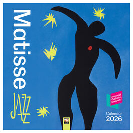 Matisse Jazz 2026 wall calendar