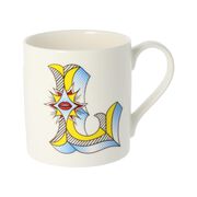 Alphabet of art mug - L