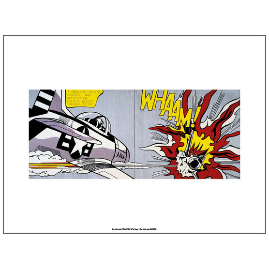 Lichtenstein Whaam! (unframed print)
