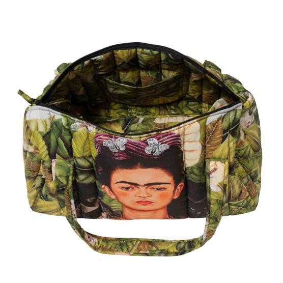 Frida Kahlo quilted weekend bag