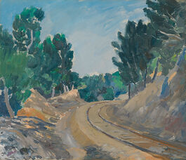 Augustus John: The Little Railway, Martigues