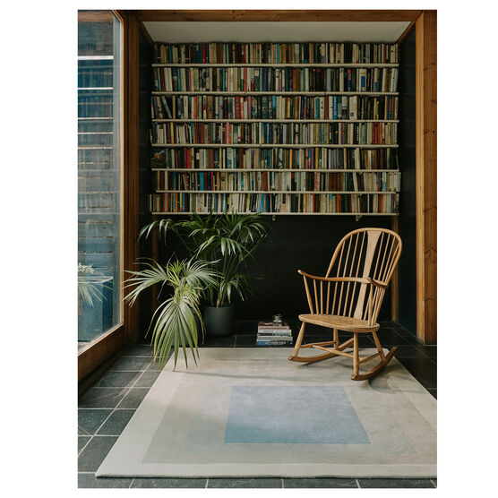 Josef Albers Gray Instrumentation rug