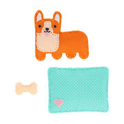 Mini corgi craft tin
