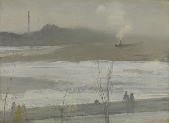 James McNeill Whistler: Chelsea in Ice