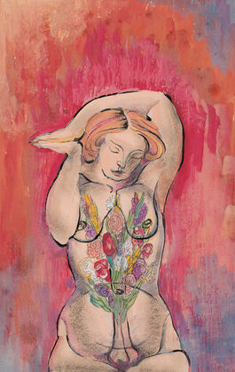 Ithell Colquhoun: Untitled [Figure]