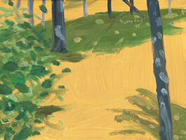 Alex Katz: Green Shadow #2