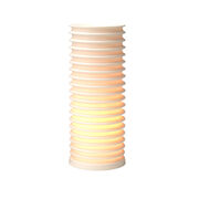 Insulator tall porcelain table lamp
