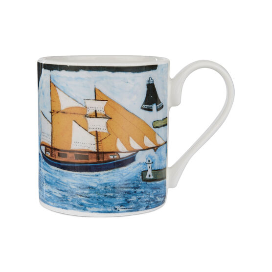 Alfred Wallis Blue Ship mug