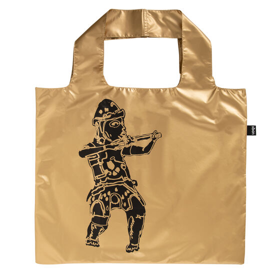 Hew Locke gold bag