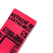 El Lissitzky cycling socks close up