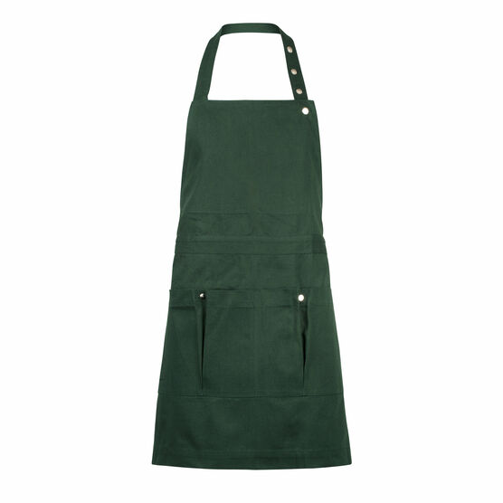 Organic cotton green apron