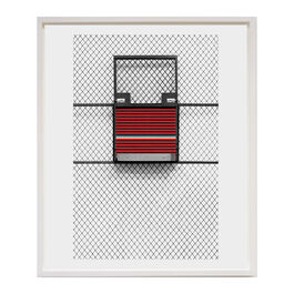 Rosemarie Trockel, Pattern is a Teacher, 2019 framed