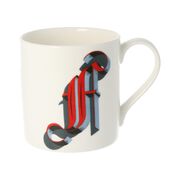 Alphabet of art mug - F
