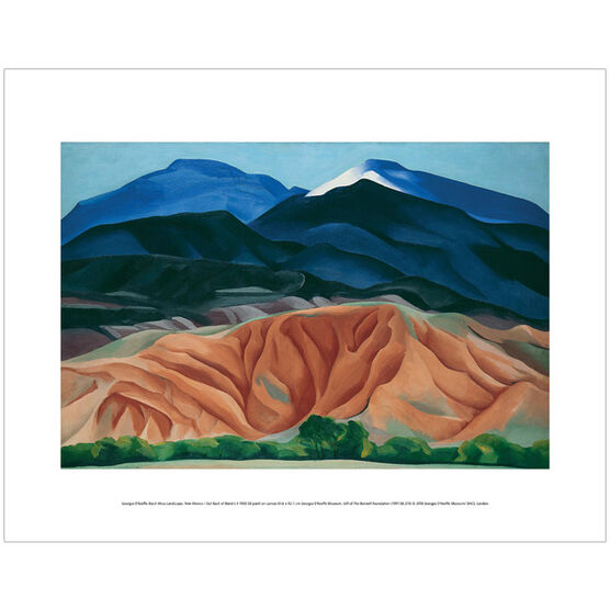 Georgia O'Keeffe Black Mesa Landscape (mini print)