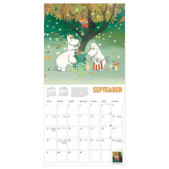 Moomin 2026 wall calendar