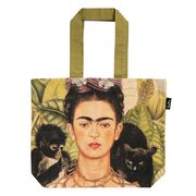 Frida Kahlo Self Portrait large tote bag