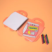 Yummy super colouring book