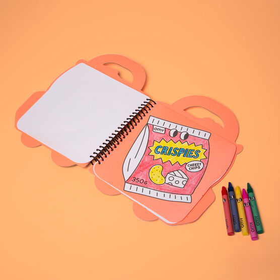 Yummy super colouring book