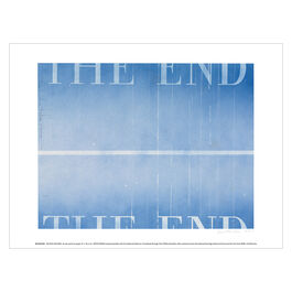 Ed Ruscha The End print