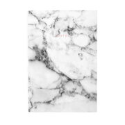 White marble notebook