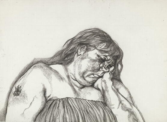 Lucian Freud: Woman with an Arm Tattoo