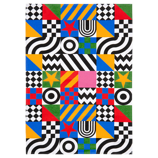 Peter Blake Dazzle Tea towel