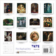 Pre-Raphaelite 2018 calendar