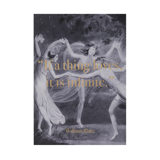 William Blake Infinite screenprint