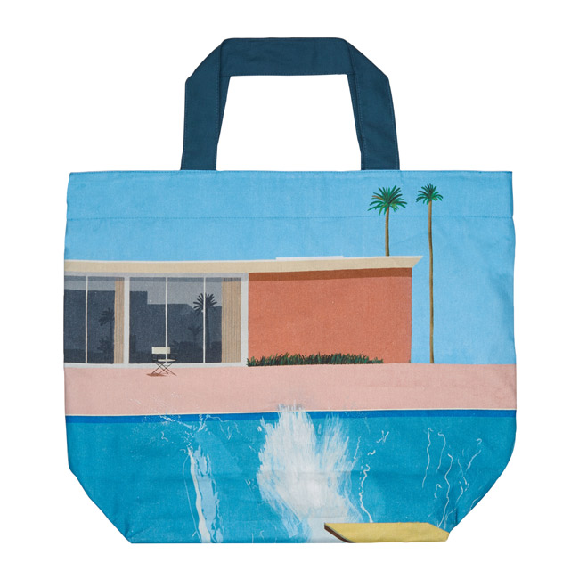 teal beach bag