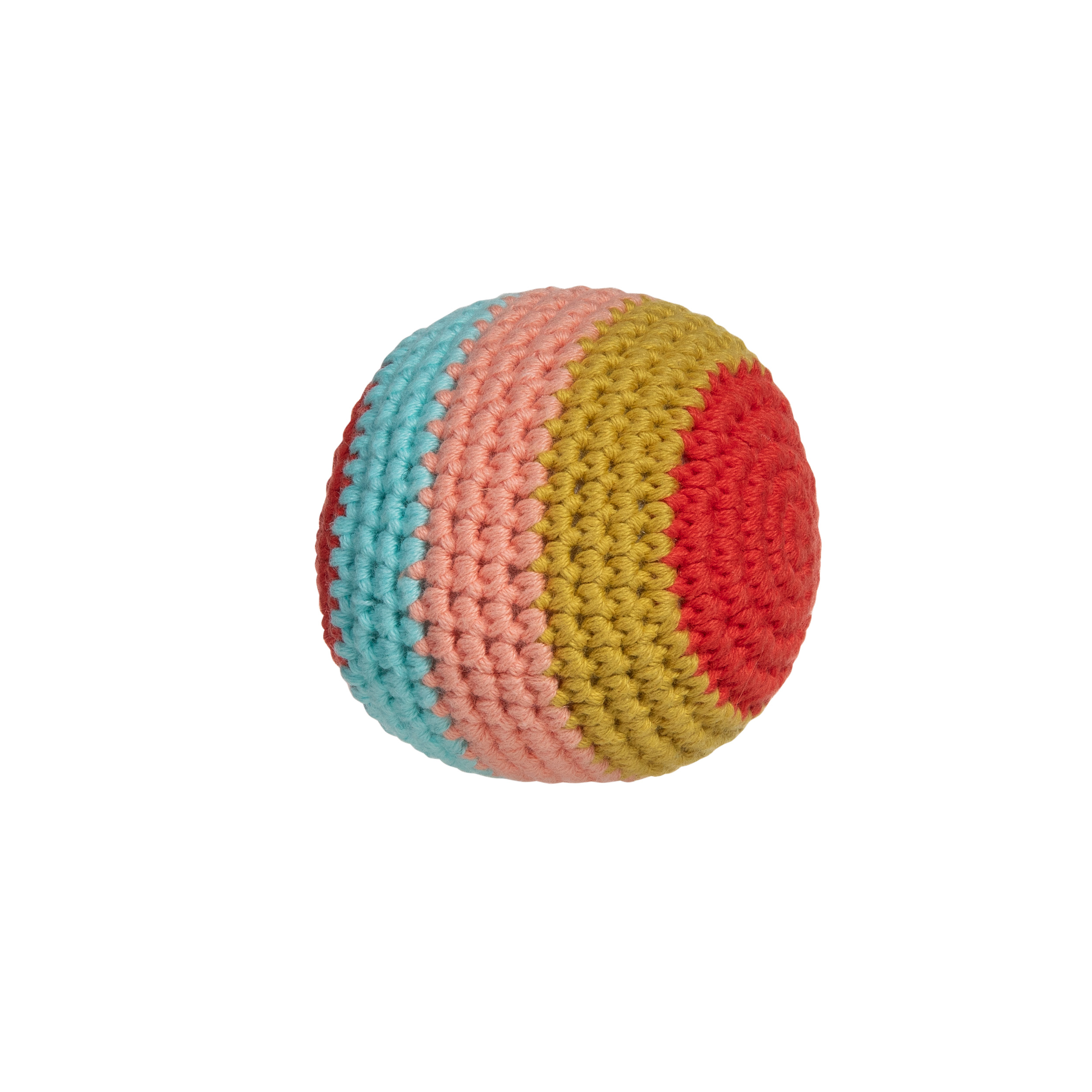 Rainbow crochet Beep Ball