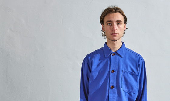 NEW ARRIVALS, FEATURING Blue overshirt By Uskees