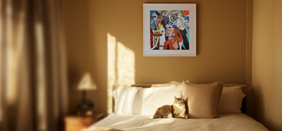 Bedroom prints
