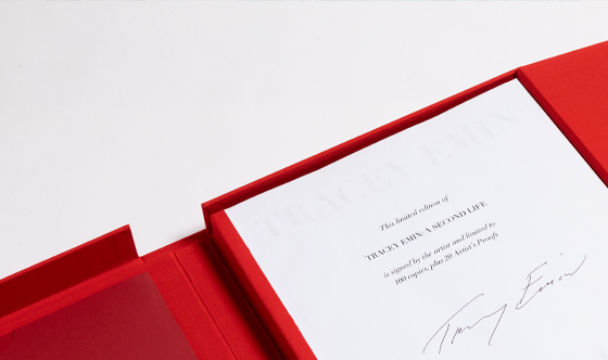 Tracey Emin: Signed Limited Edition Book Tracey Emin: Signed Limited Edition Book