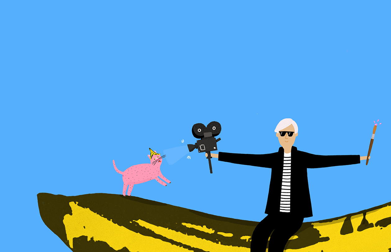 Meet the Artist books, featuring Andy Warhol