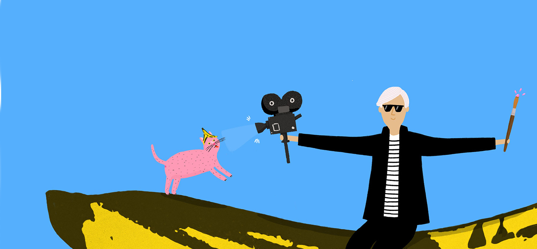 Meet the Artist books, featuring Andy Warhol